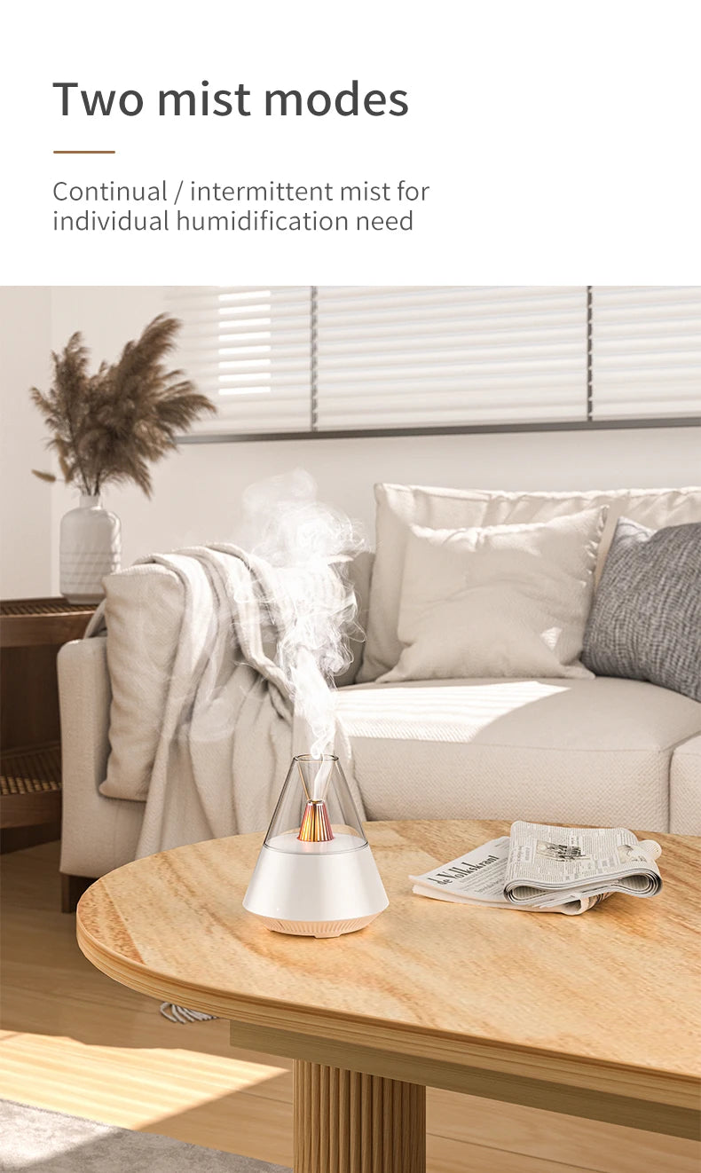 Essential Oil Aroma Diffuser with Light for Home Serenity