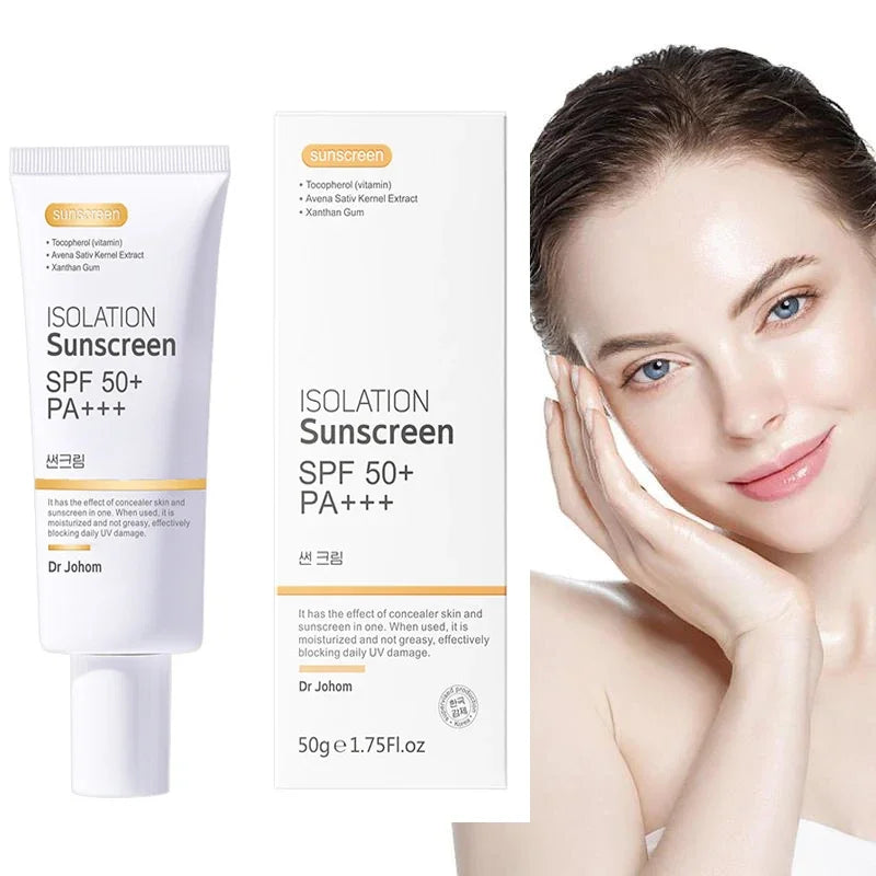 SPF 50+ Sunscreen Long Lasting Waterproof Protection Cream