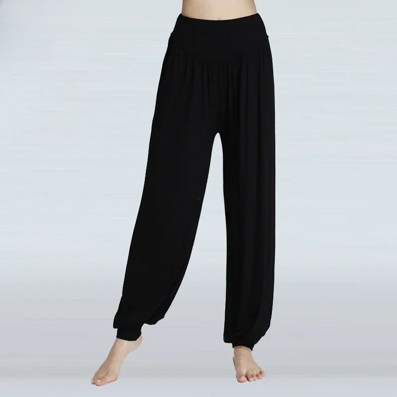 1PCS Women's Elastic Loose Casual Cotton Soft Yoga Pants