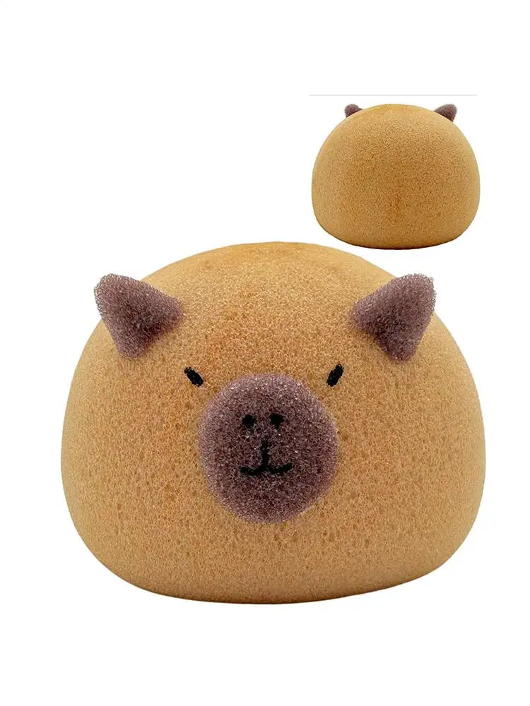 Wash Blistering Capybara Bath Sponge Ball Cute Cartoon Animal