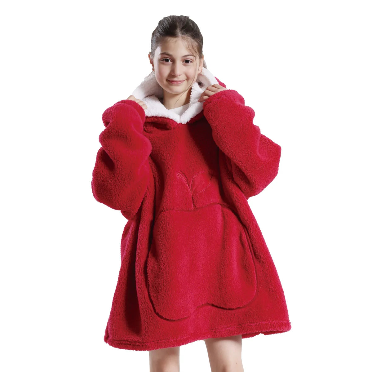 2024 Winter Oversized Wearable Blanket Hoodie for All