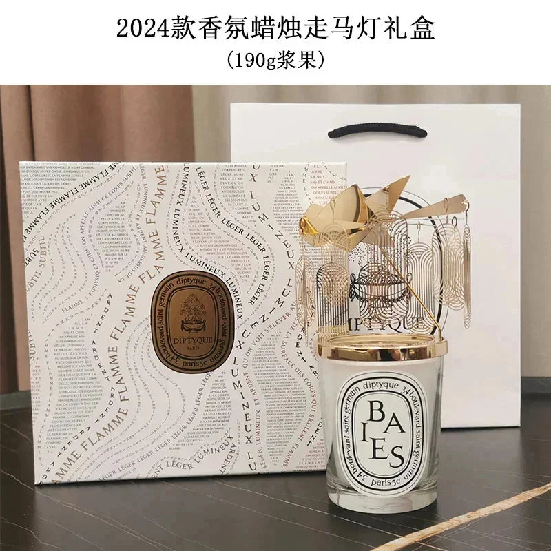 2Diptyques Aromatherapy 2024 Luxury Niche Candle Set