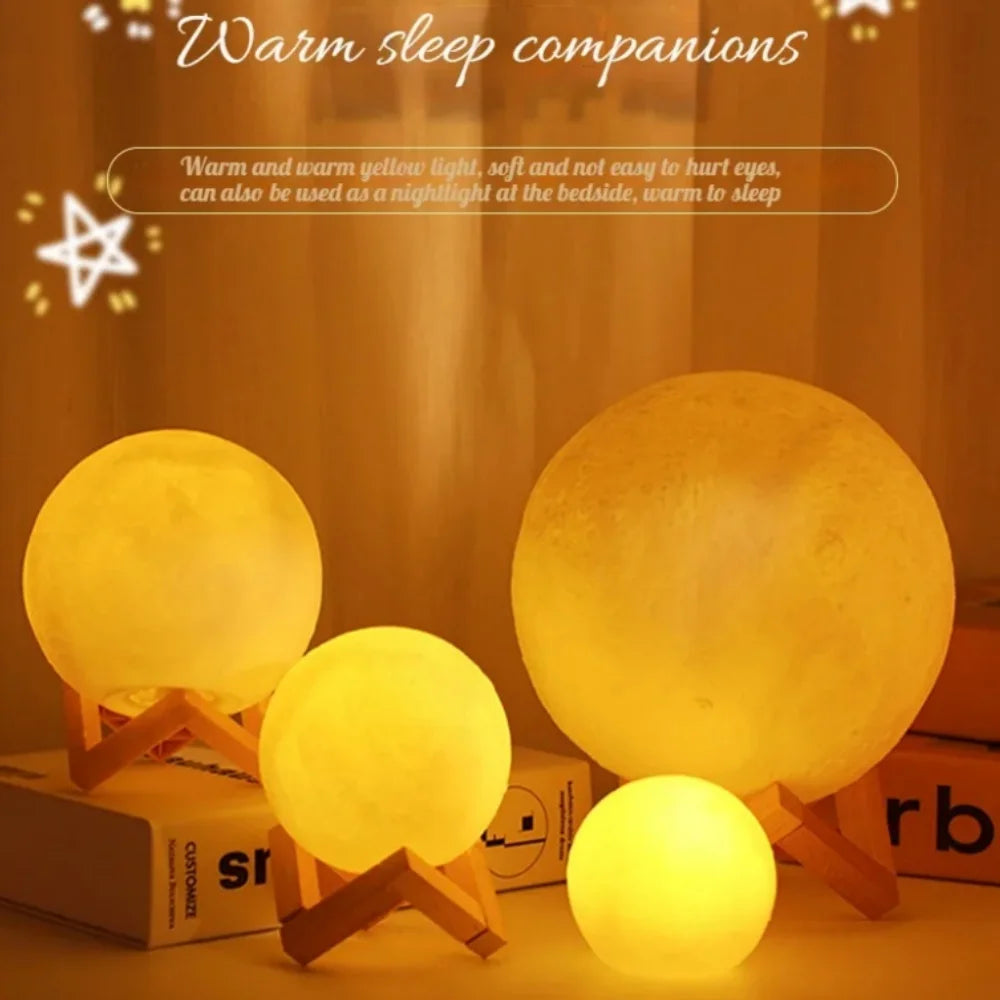 Hot Selling Moon Light Night Lamp for Romantic Room Decor