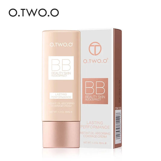 O.TWO.O Makeup Base BB Cream Natural Whitening Liquid Foundation