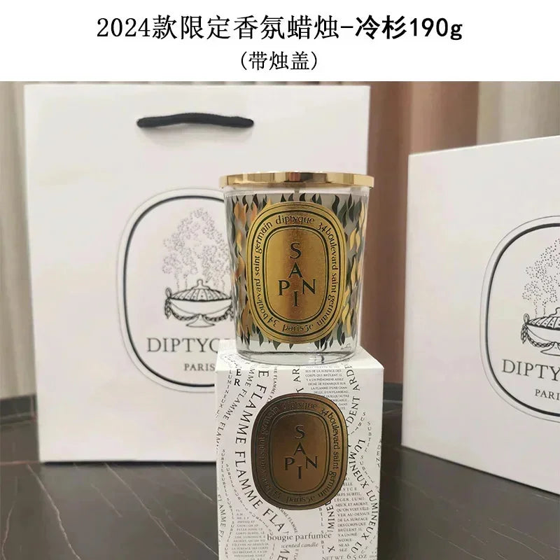 2Diptyques Aromatherapy 2024 Luxury Niche Candle Set