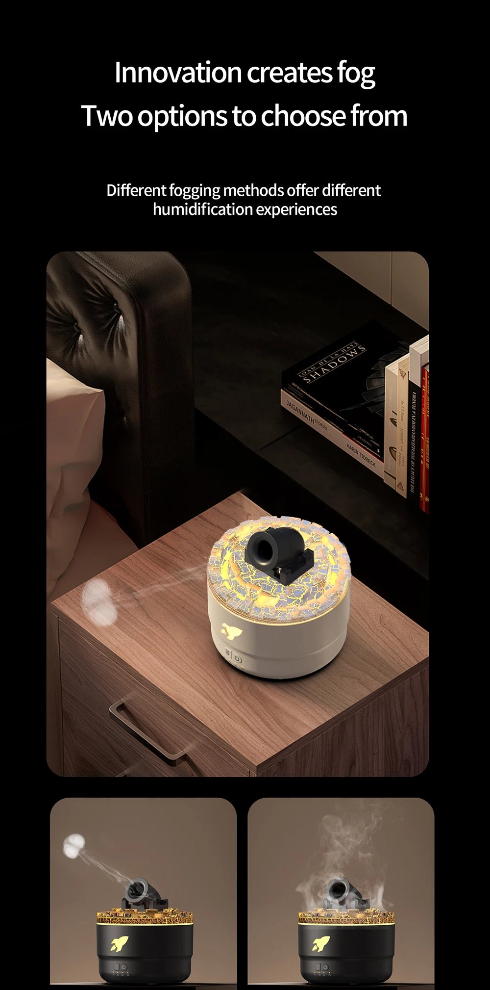 2024 New Creative Fort Aromatherapy Machine Humidifier