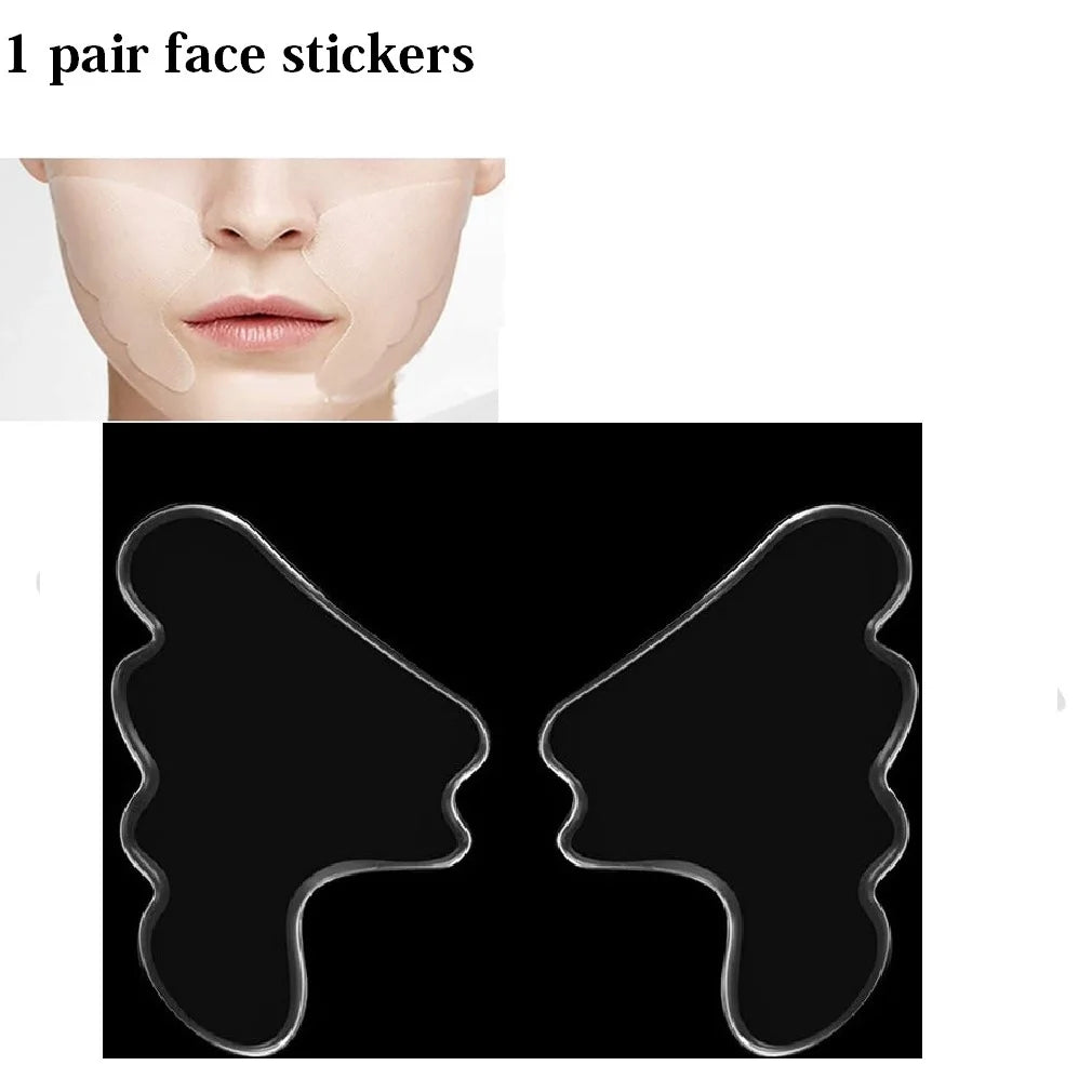 Reusable Silicone Anti Wrinkle Patches For Face Neck Eye