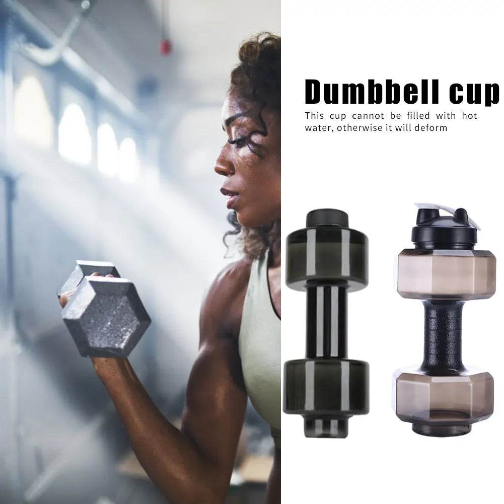 Sports Dumbbell Shaped Kettle for Outdoor Fitness and Decoration