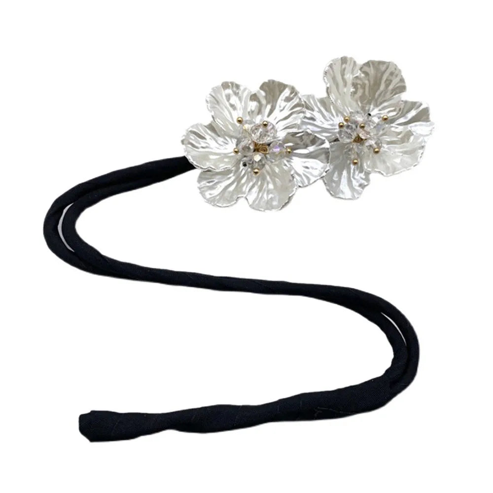 Vintage Shell Pearl Hairpin Bun Hairstyle Tool for Women