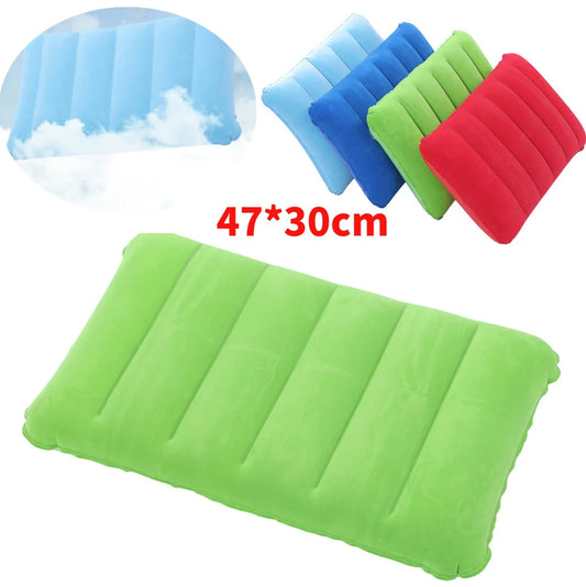 47x30cm Inflatable Air Pillow for Ergonomic Neck Support