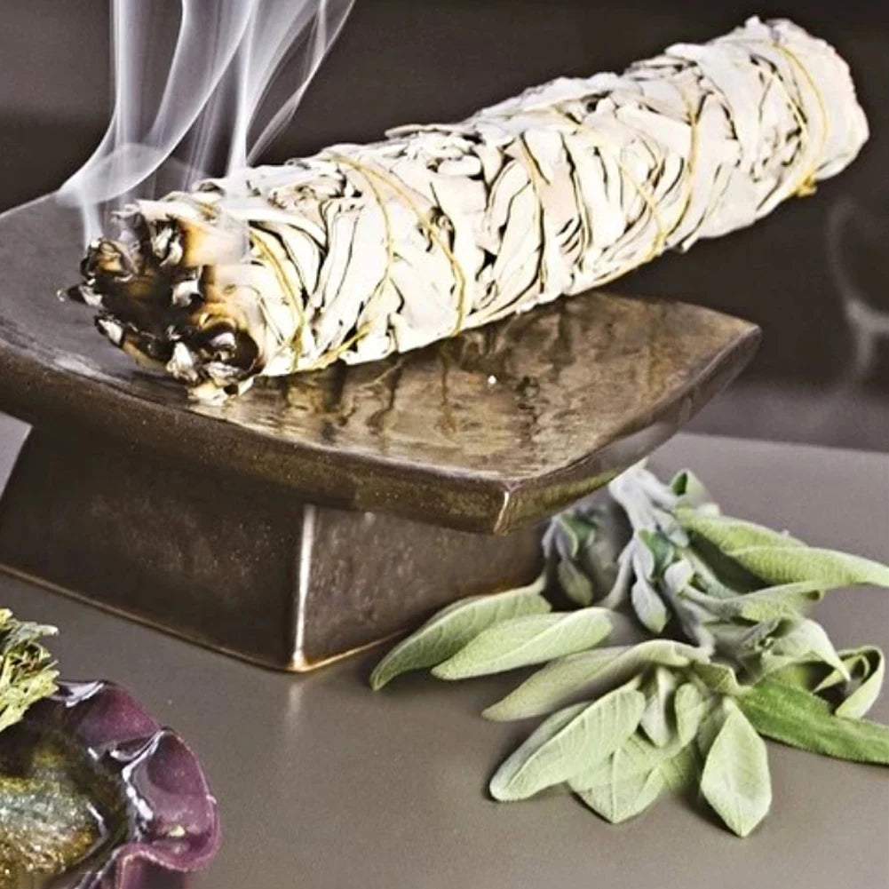 Meditation Incense White Sage Pure Grass Bundle Wand