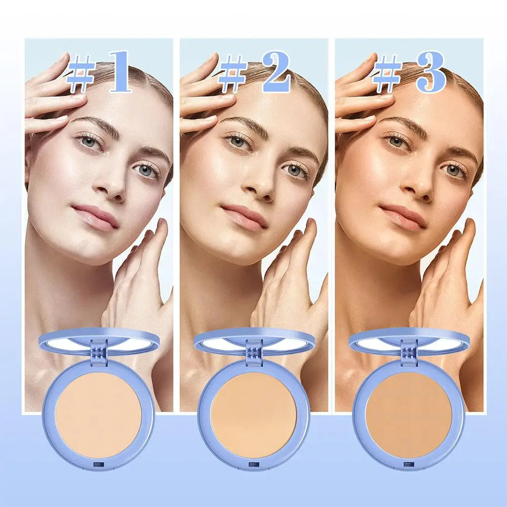 Sunscreen Powder Cosmetic Face Powder Waterproof Matte Makeup