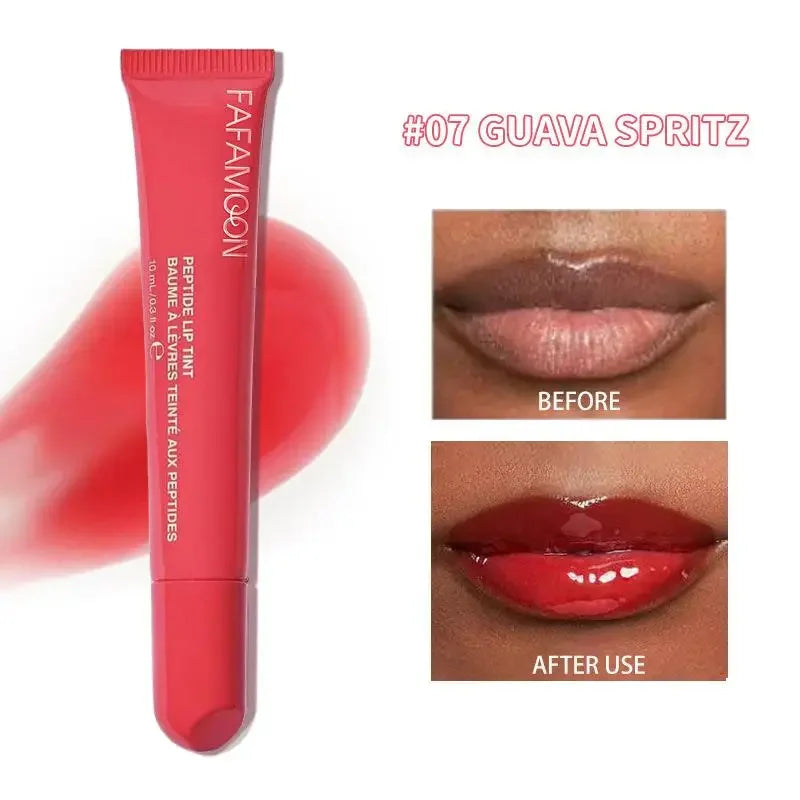 2024 New Plumping Lip Moisturizing Oil Mirror Lipstick