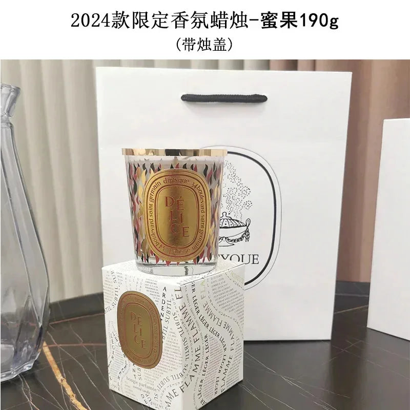 2Diptyques Aromatherapy 2024 Luxury Niche Candle Set