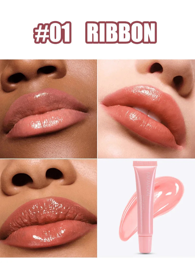 5 Color Moisturizing Mirror Lip Gloss Plumping Lip Oil