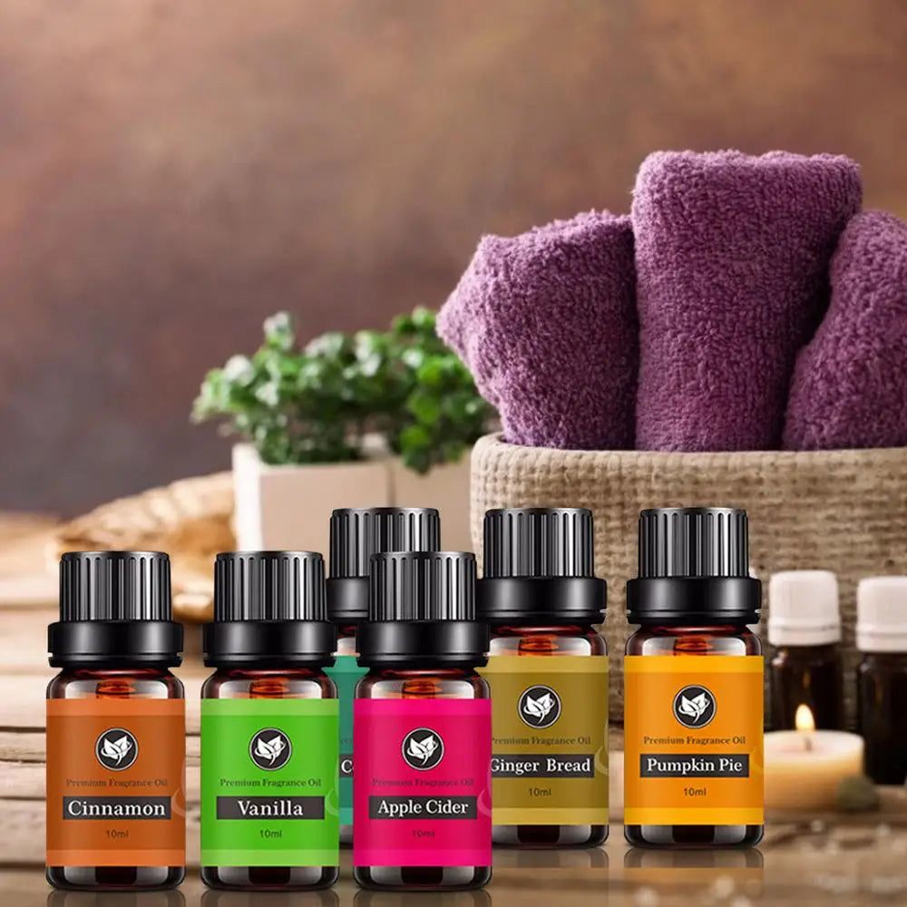 6/12/14/20Pcs Pure Essential Oils Natural Plant Aroma Diffuser