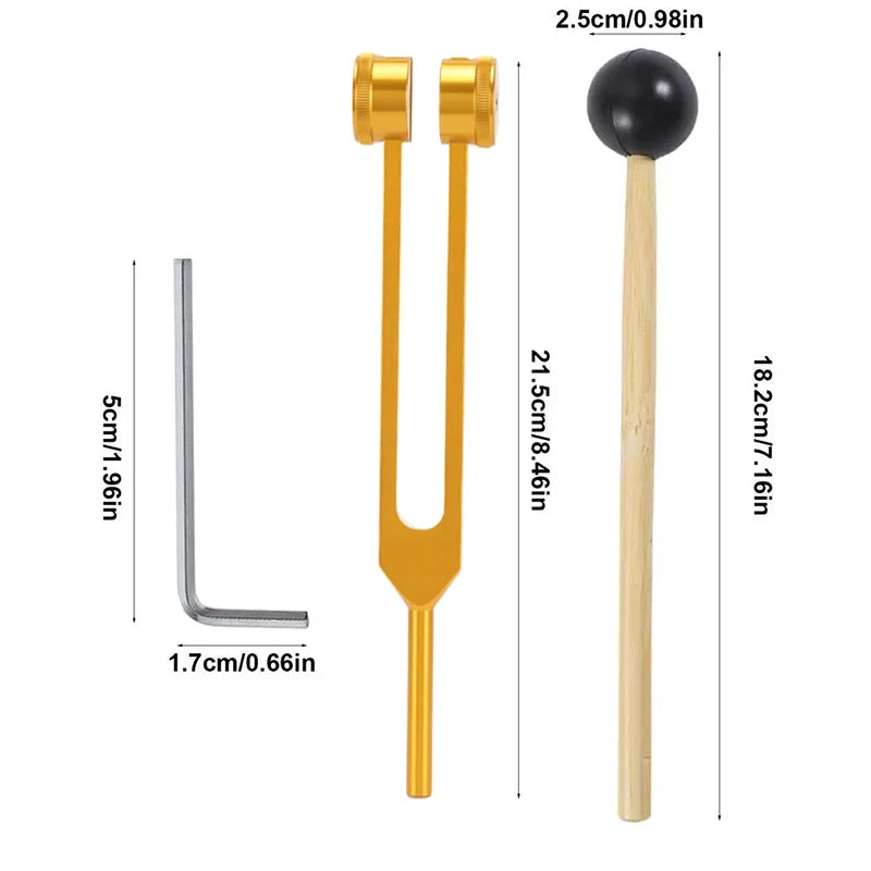 128 Hz Medical-Grade Tuning Fork For Healing Sound Therapy