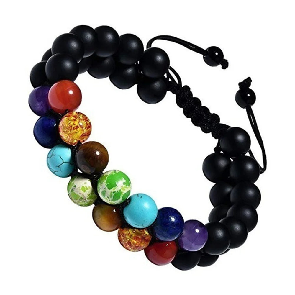 New 7 Chakra Treatment Crystal Bracelet for Meditation