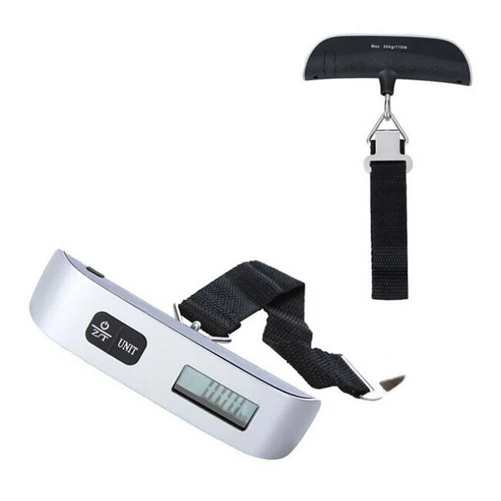 Portable Scale Digital LCD Display 110lb/50kg Travel Weighing Tool