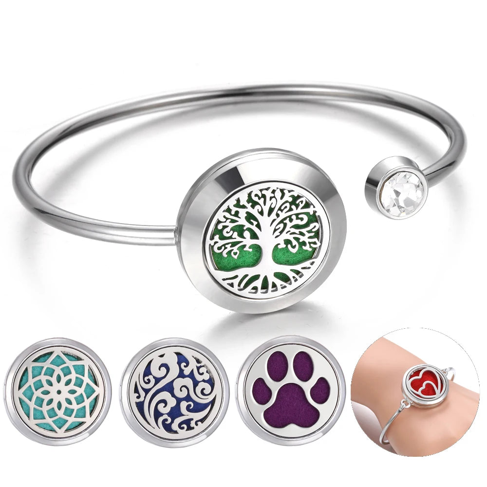 New Aromatherapy Bracelet Aroma Perfume Locket Jewelry