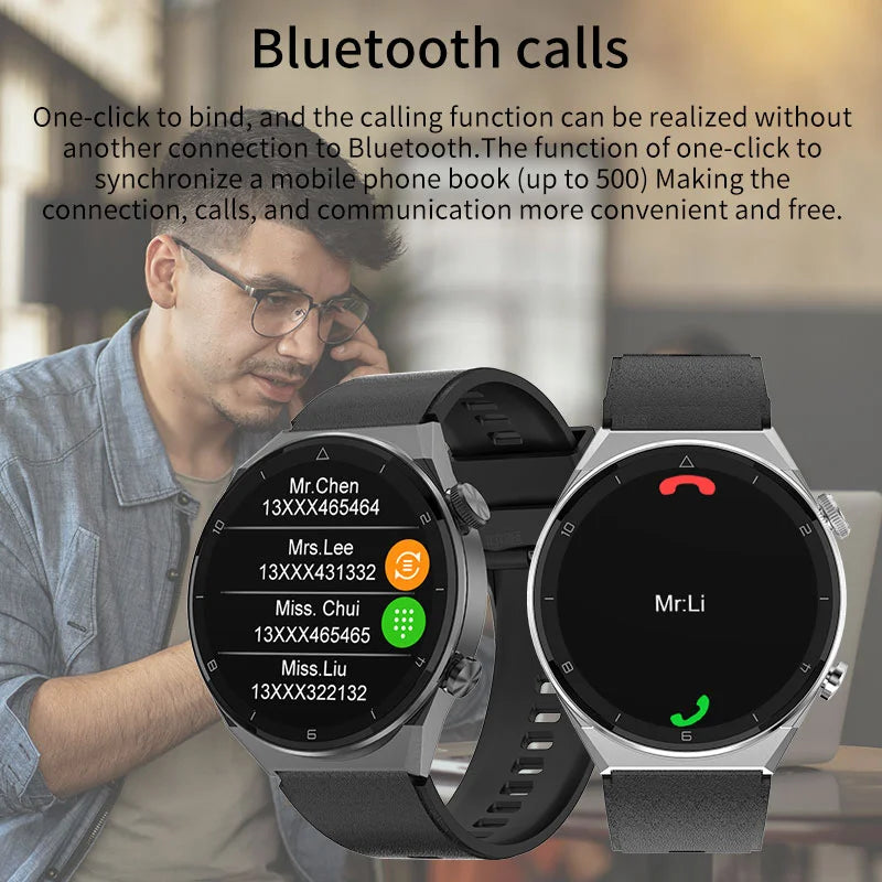 NFC Smart Watch Men GT2 Pro AMOLED HD Heart Rate Bluetooth