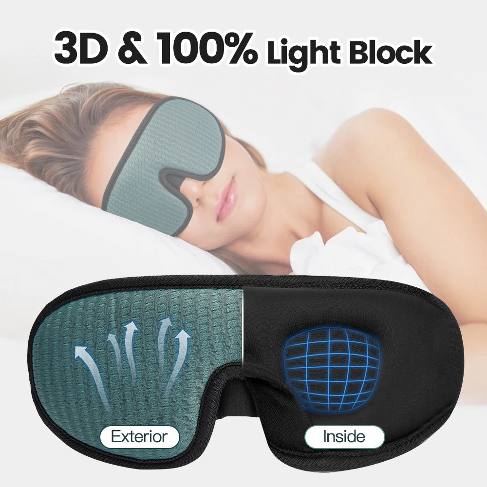 New Brand 3D Sleeping Mask Block Out Light for Ultimate Relaxation