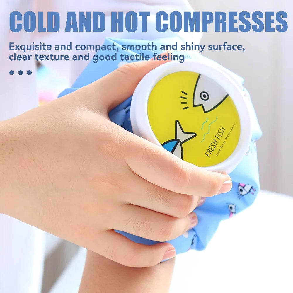 Cartoon Fabric Ice Pack: Hot and Cold Compress Solution