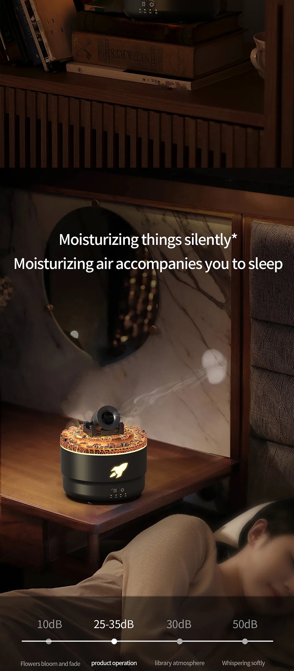 2024 New Creative Fort Aromatherapy Machine Humidifier