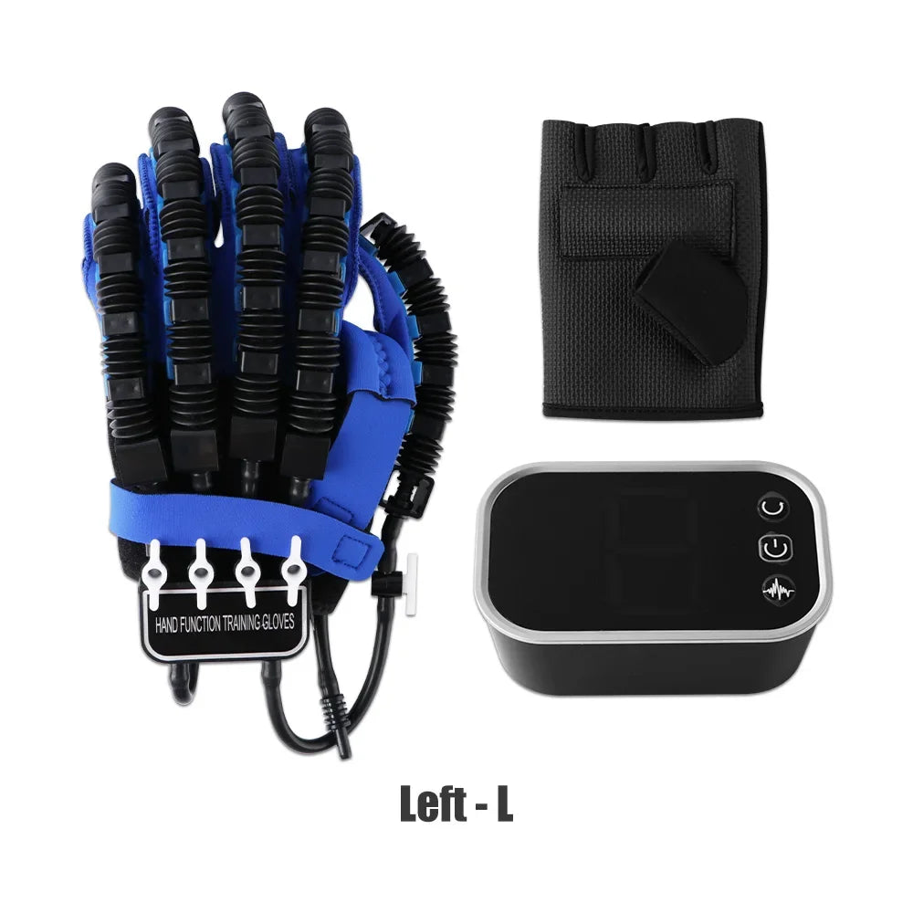 Stroke Rehabilitation Glove Finger Robot Trainer for Hemiplegia