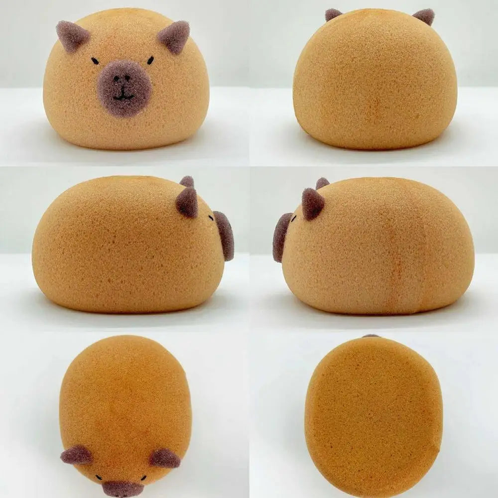 Wash Blistering Capybara Bath Sponge Ball Cute Cartoon Animal