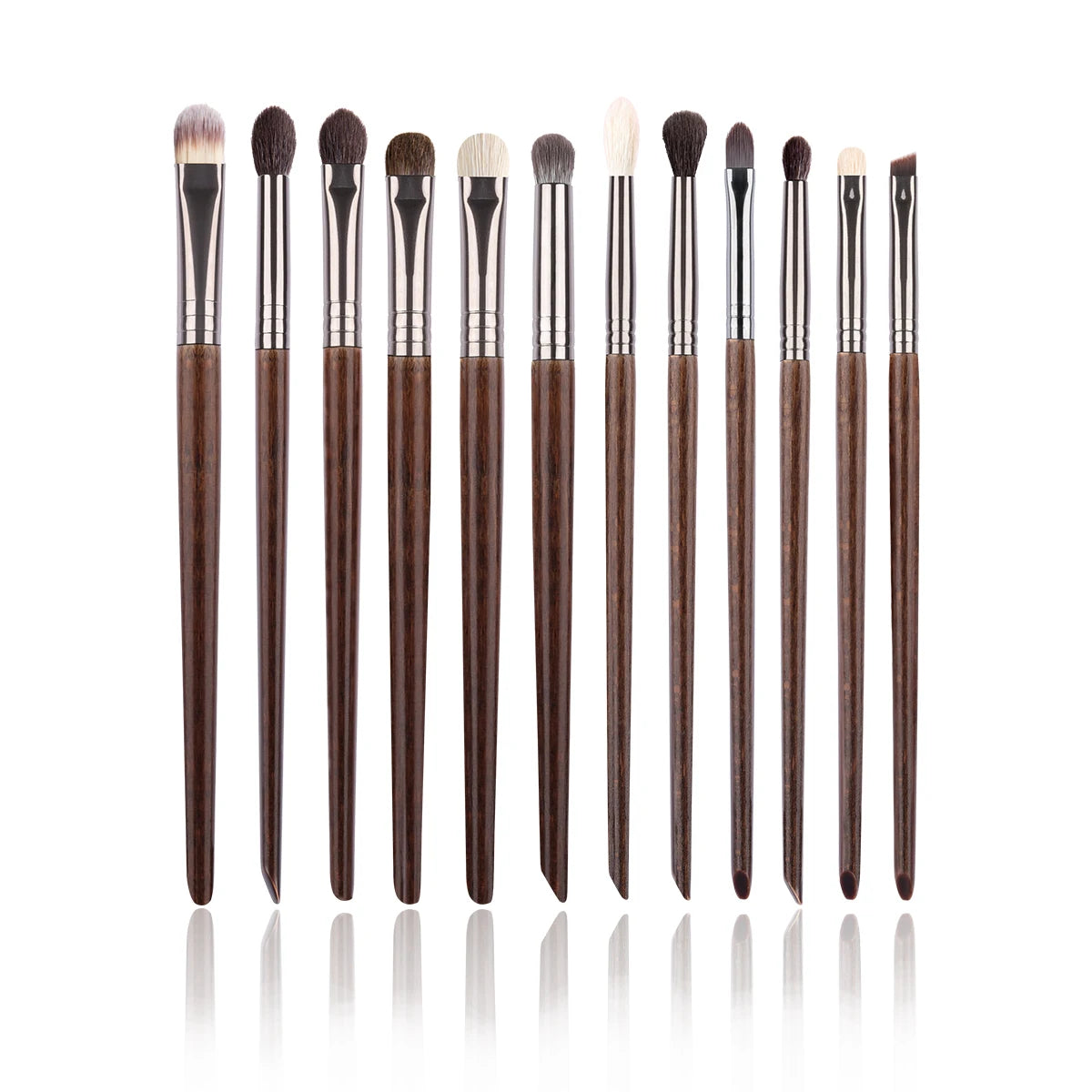 OVW 12pcs Eye Shadow Nature Hair Makeup Brushes Tools