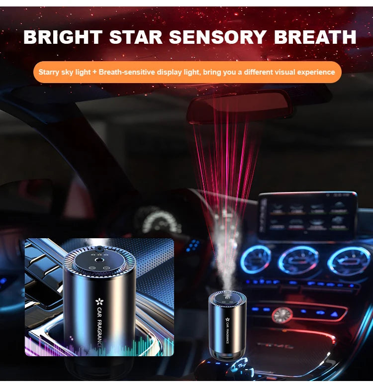 Starry Sky Projection Intelligent Aromatherapy Diffuser Lamp