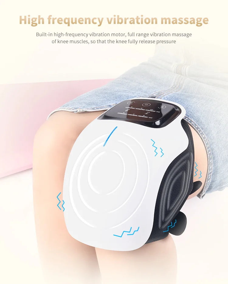 Knee Massager Infrared Heat and Vibration Pain Relief