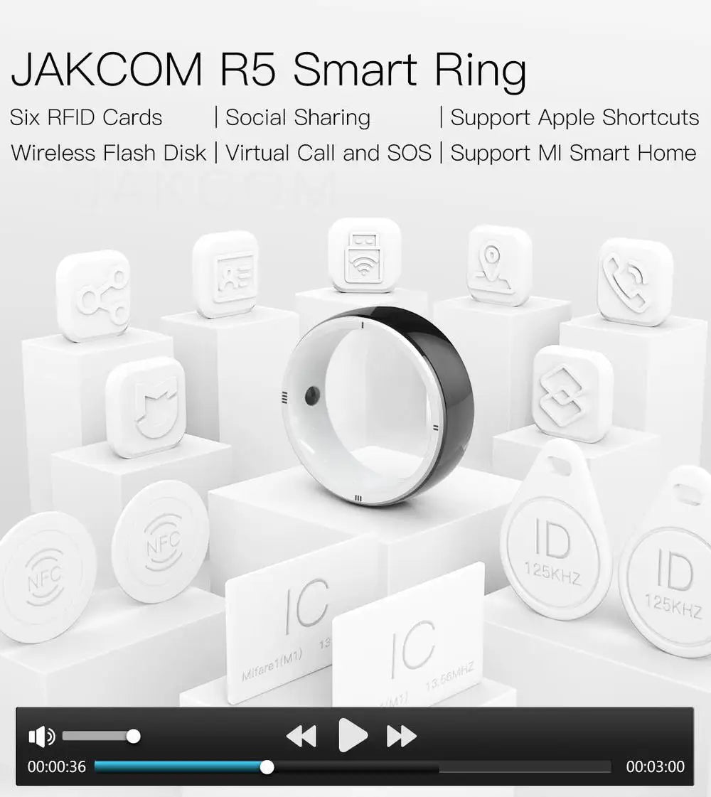 JAKCOM R5 Smart Ring New Product of Consumer Electronics Wearable