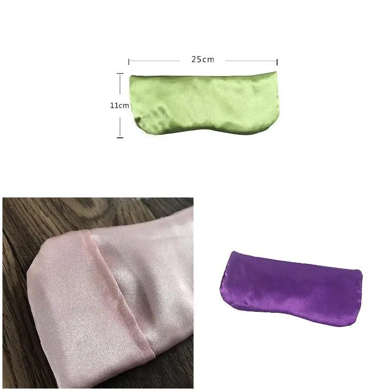 Yoga Eye Mask Filled with Cassia Seed Lavender Relaxation