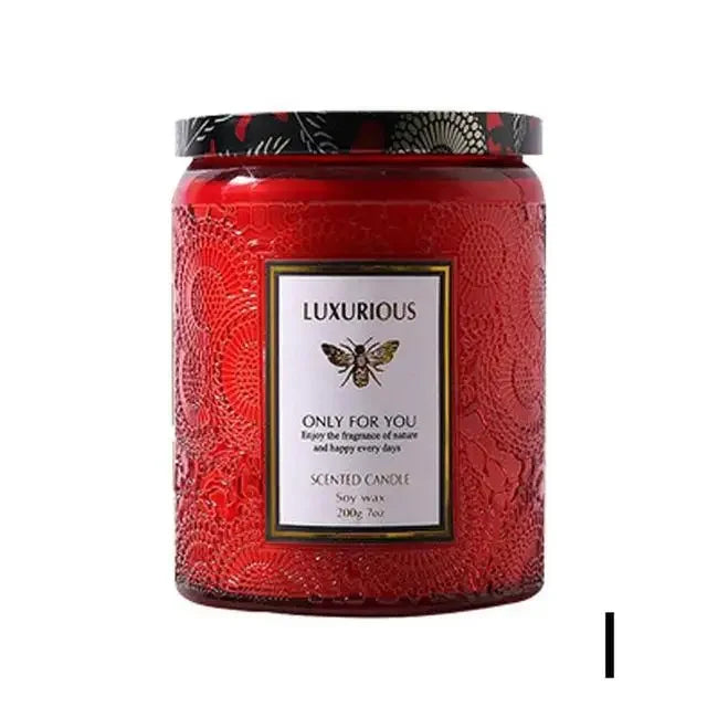 Relief Candle Jar, Holiday Aromatherapy Candle Cup