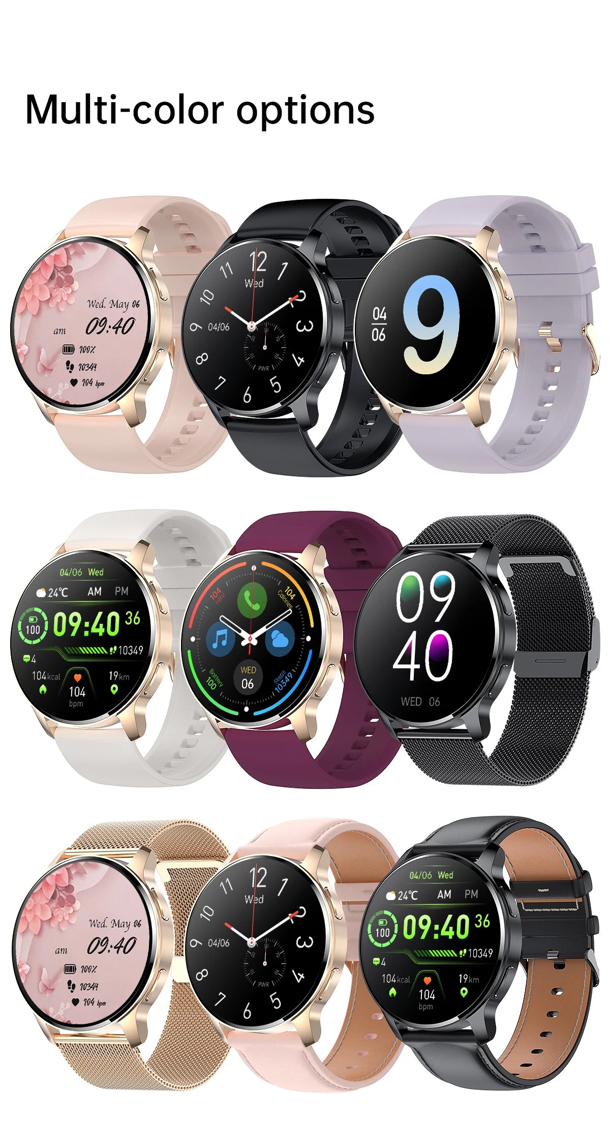 For Honor X6 5G X7 4G Sports Smart Watch Bluetooth Fitness