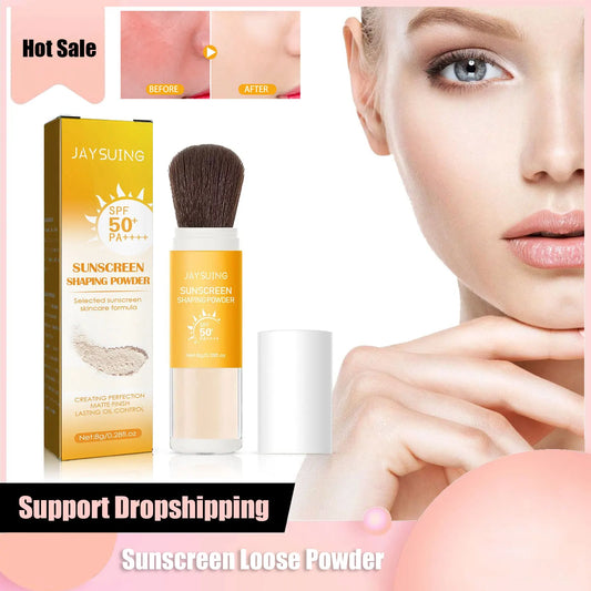 Sunscreen Loose Powder Sunblock Skin Protective Solar Blocker