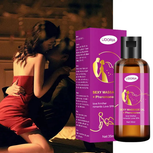 Purple Charming Massage Oil Natural Pheromone SPA Serum