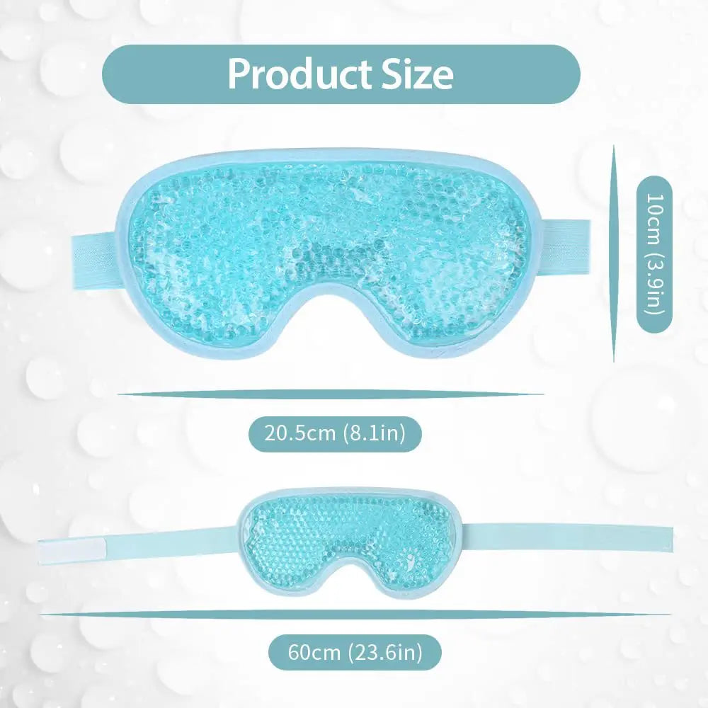 Reusable Cooling Eye Mask for Puffy Migraine Relief and Eye Fatigue