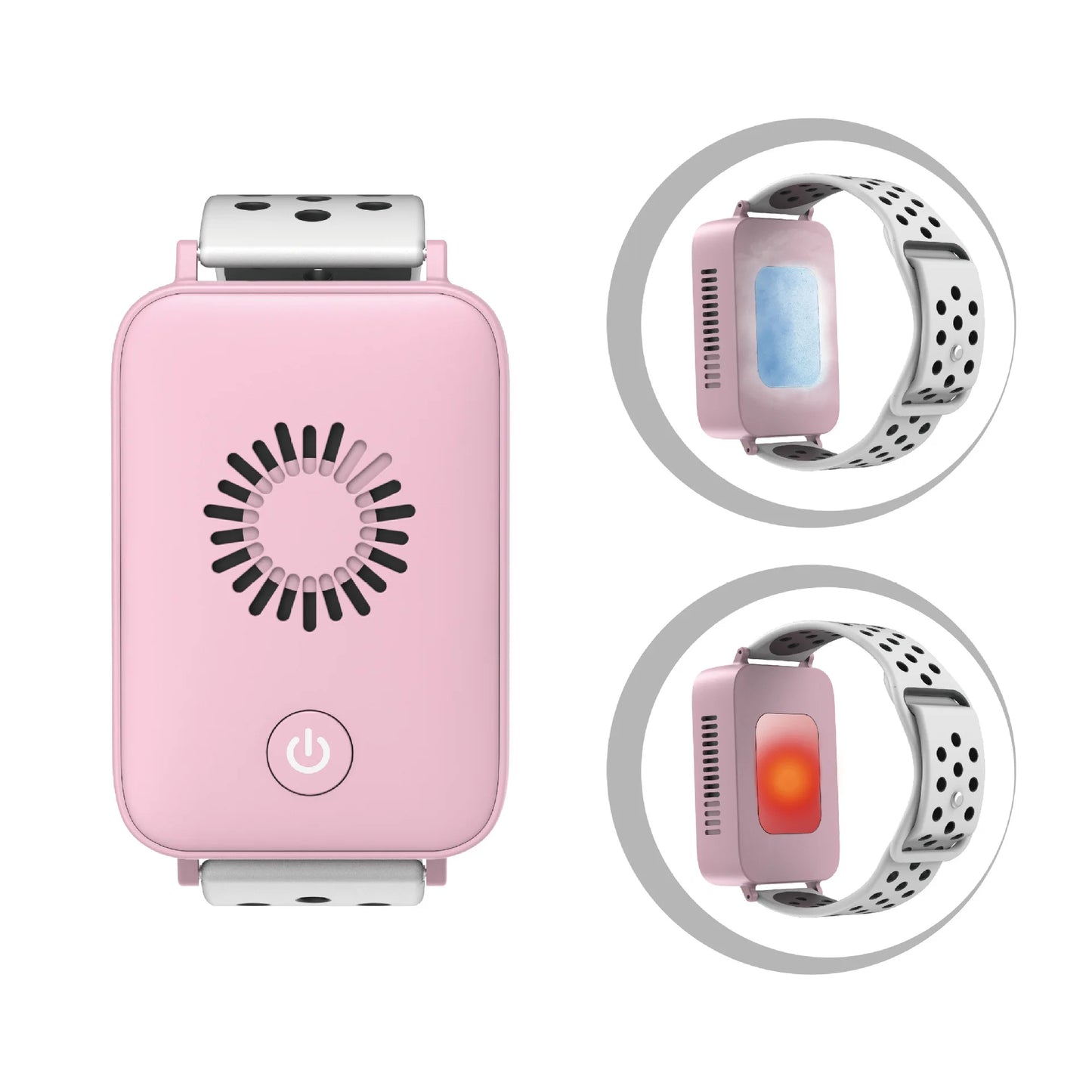 2 In 1 Portable Mini Air Conditioner Watch Fan Bracelet