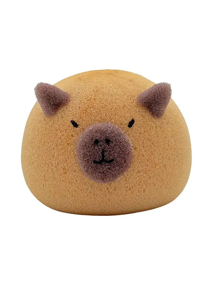 Wash Blistering Capybara Bath Sponge Ball Cute Cartoon Animal