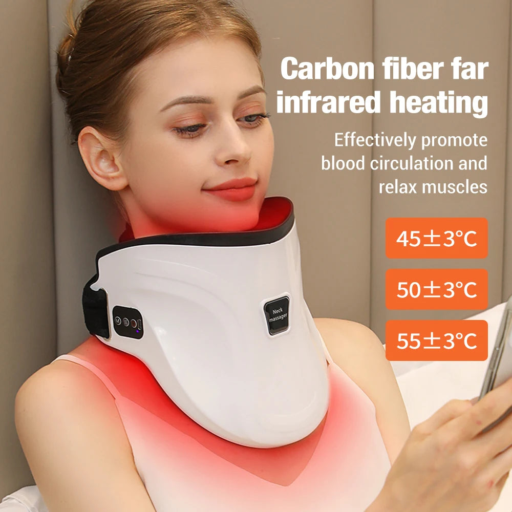 Electric Air Pressure Neck Brace with Remote Control Health Care