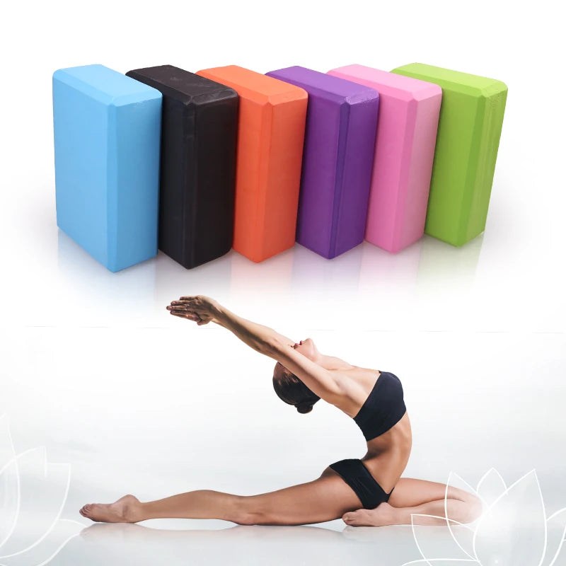 Colored EVA Yoga Block Brick for Health Training and Sports