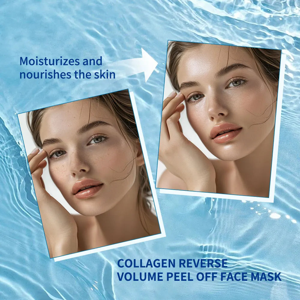 Collagen Overnight Wrapping Peel Off Facial Mask Pack Elasticity & Hydration Care