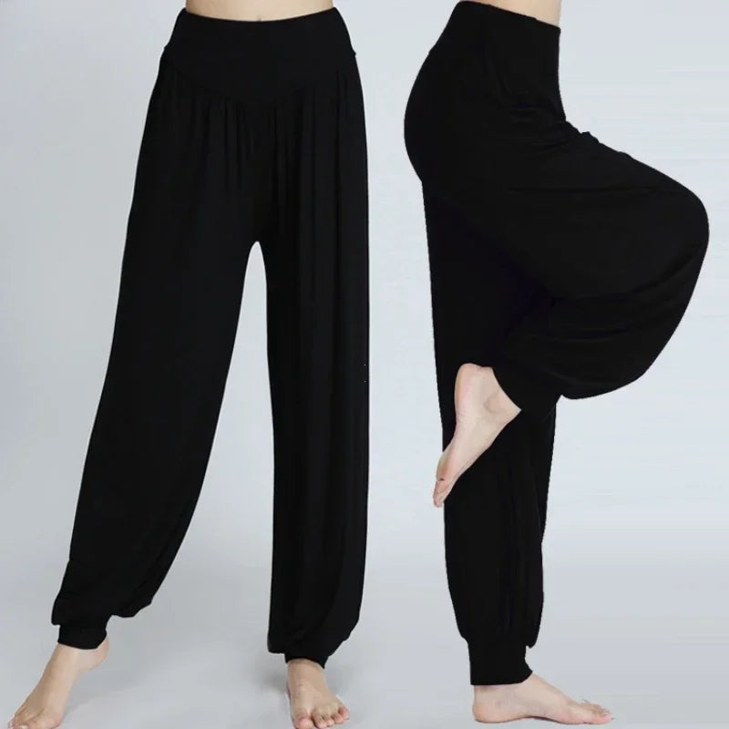 1PCS Women's Elastic Loose Casual Cotton Soft Yoga Pants