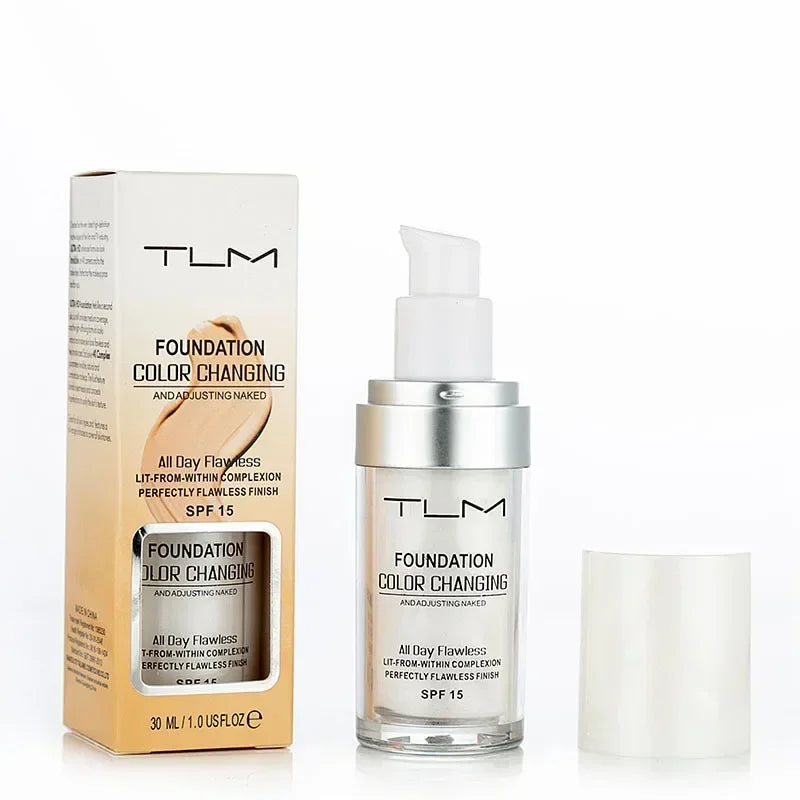 30ML TLM Foundation Color Changing Makeup Base Cream