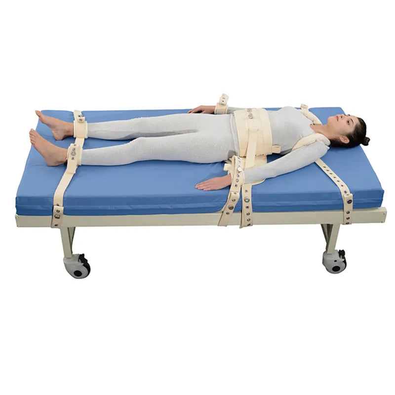 Lying Bed Abdomen Magnetic Lock Belt Restraint For Nursing