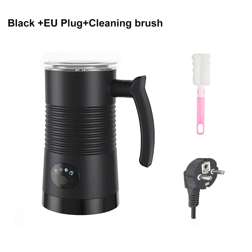 Electric Milk Frother 4 in 1 Machine for Coffee Latte Bliss