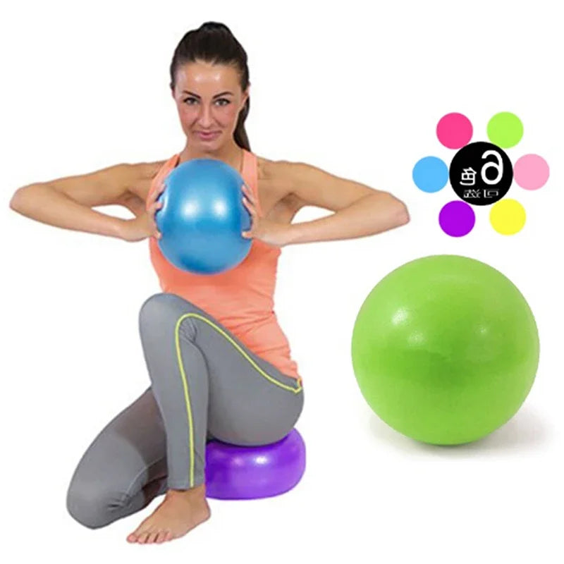 25cm Yoga Ball Exercise Gymnastic Fitness Pilates Balance